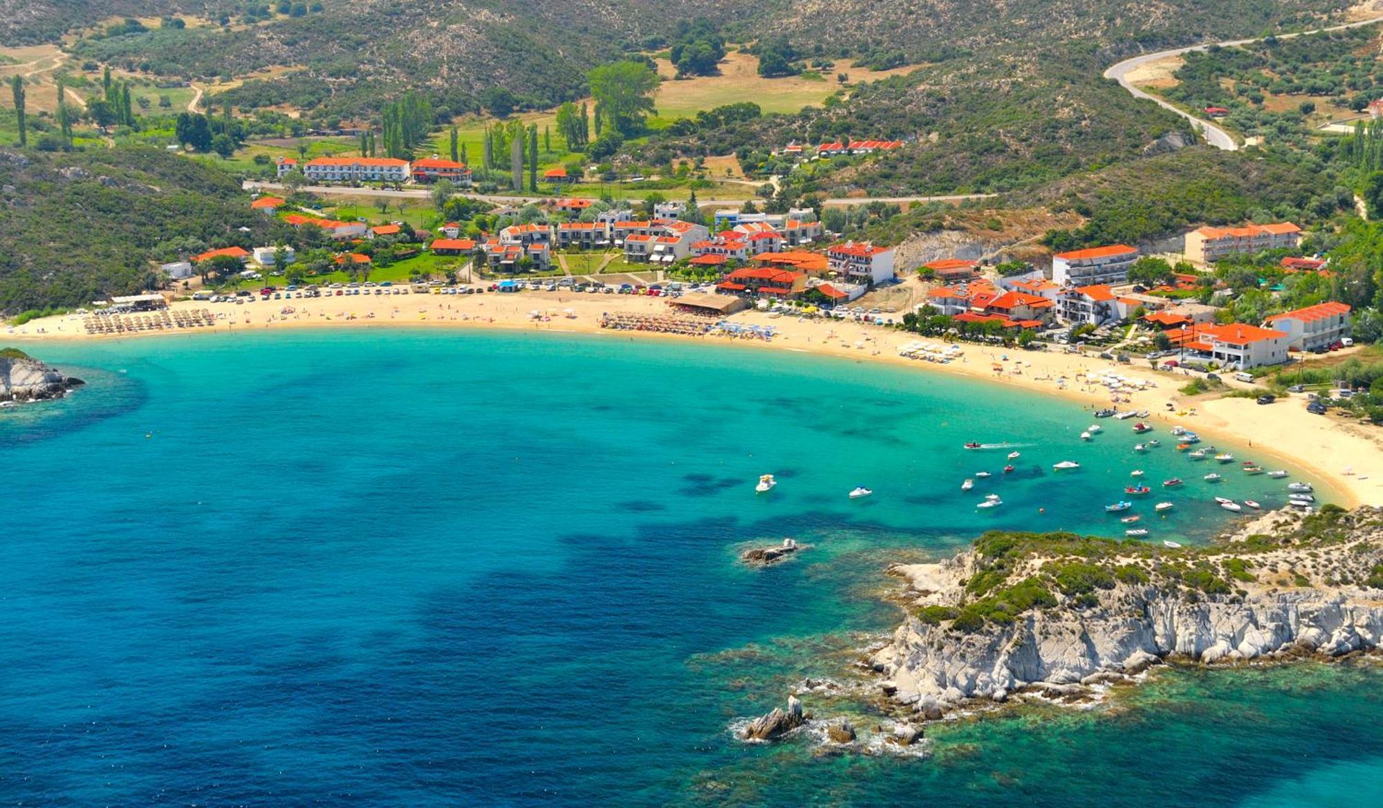 Hotel Ermioni Каламици Экстерьер фото