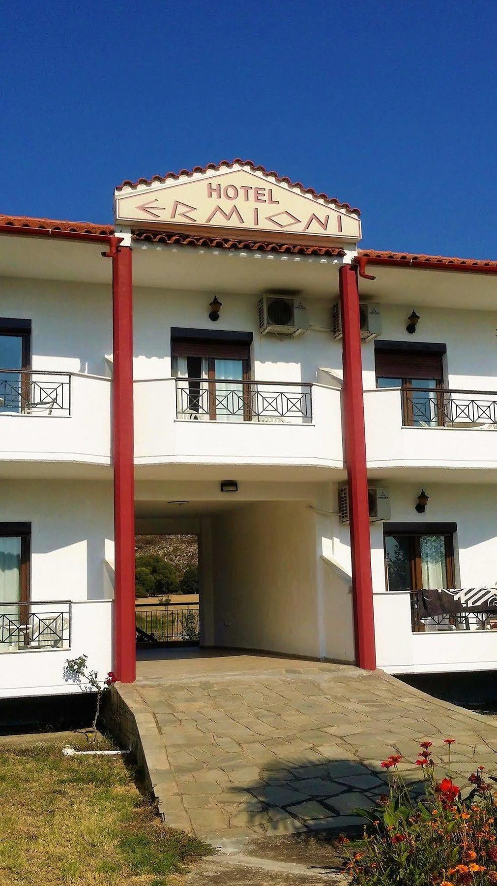 Hotel Ermioni Каламици Экстерьер фото